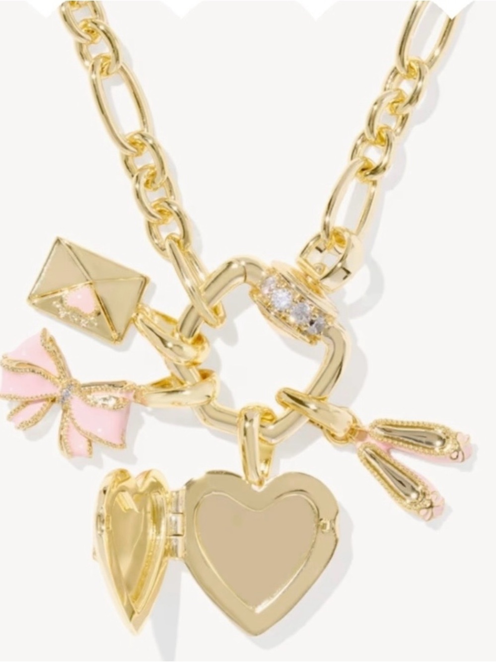 LoveShackFancy x Kendra Scott Charm Necklace NWT